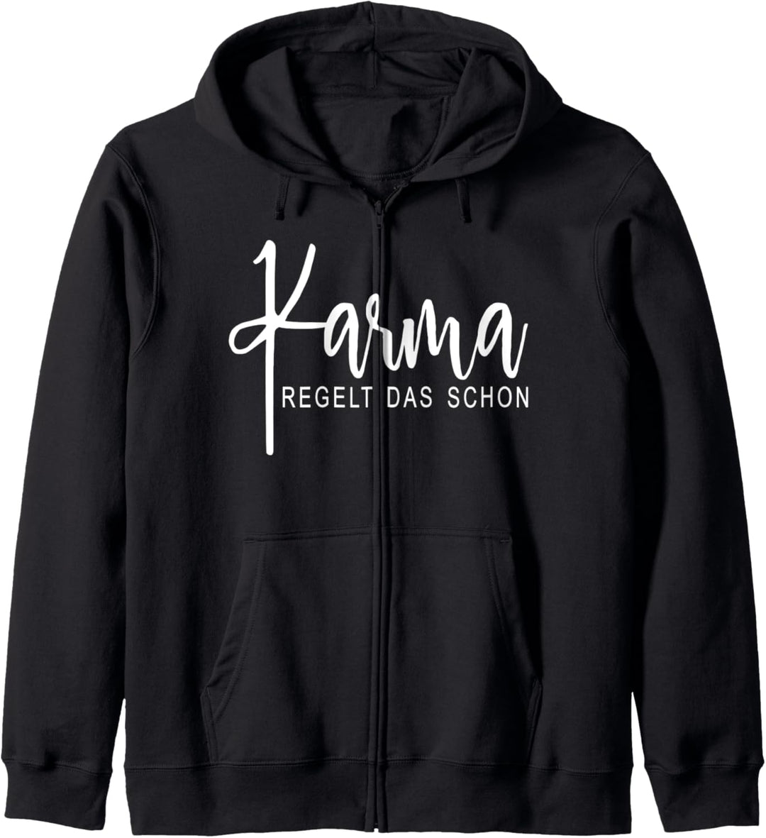 Karma regelt das schon Schicksal Karma Kapuzenjacke