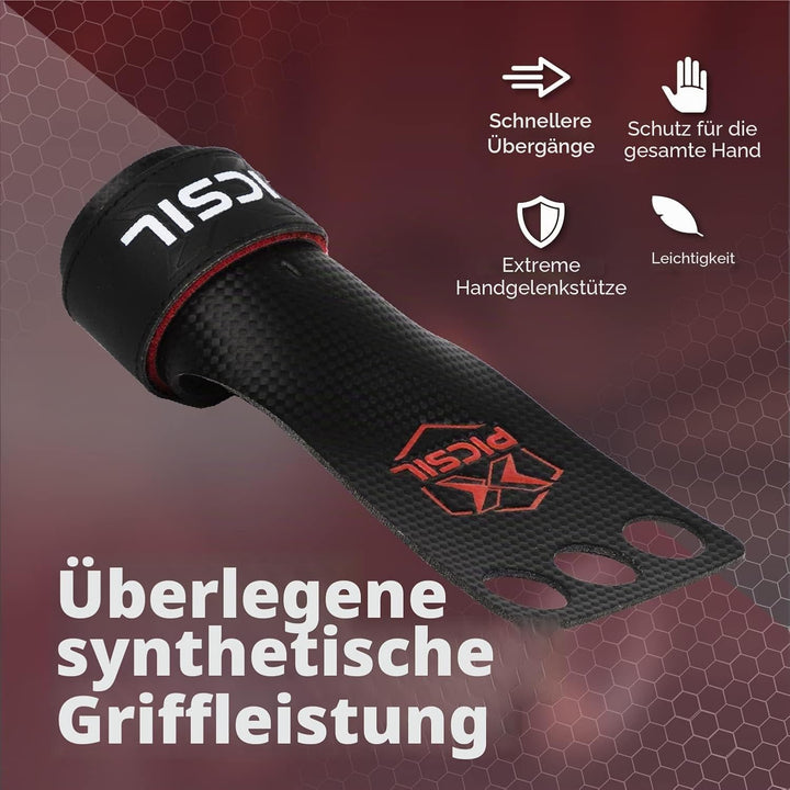 PICSIL RX – Trainingshandschuhe für Cross-Training, Carbon-Grips, für Fitnessstudio, Boxen, Gewichth