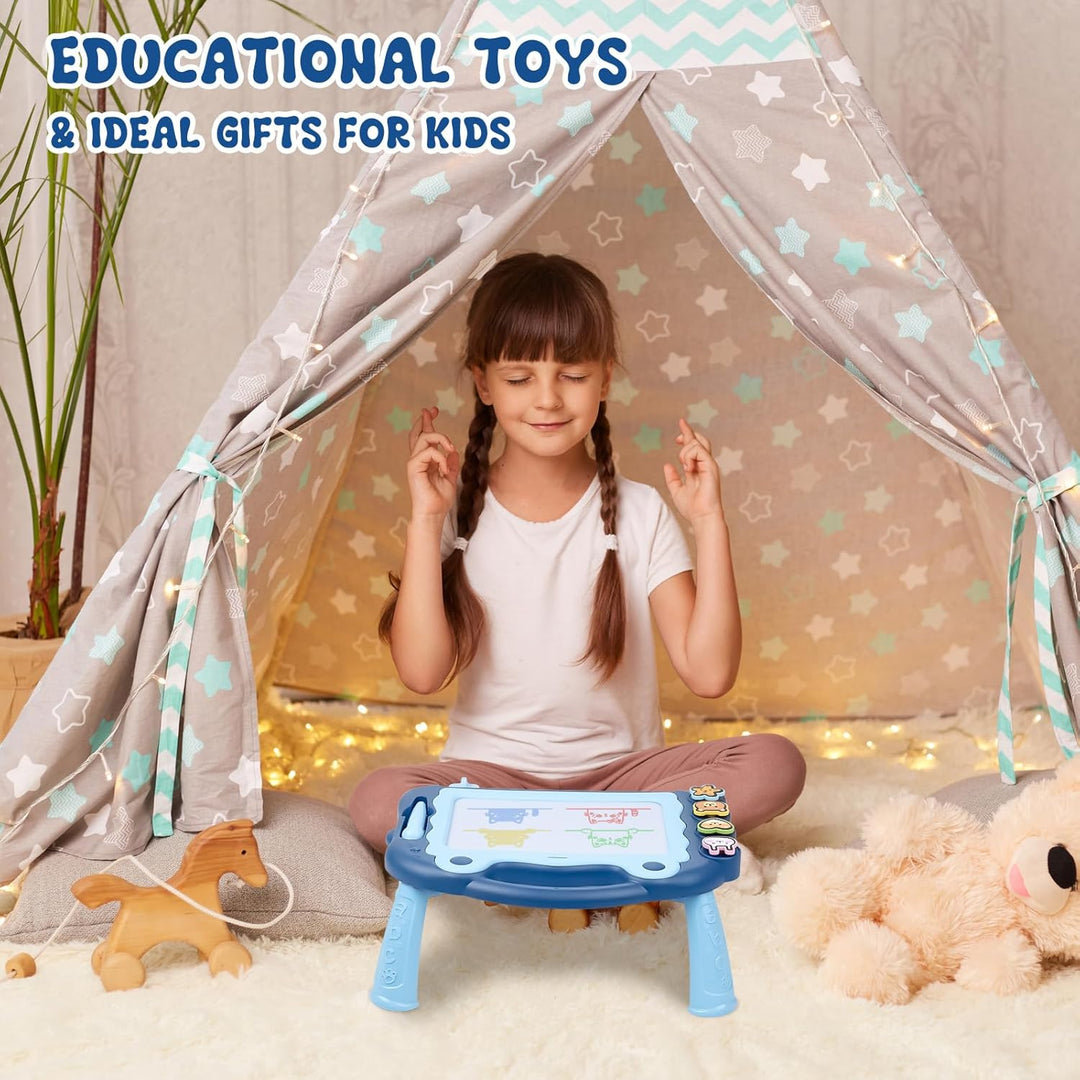 Sarsumir Magnetische Maltafel Zaubertafeln für Kinder, Zaubertafel Maltafel Magnettafel Reisegrösse,