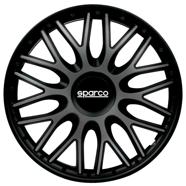 Sparco Satz Radzierblenden Roma 13-Zoll Grau/Schwarz