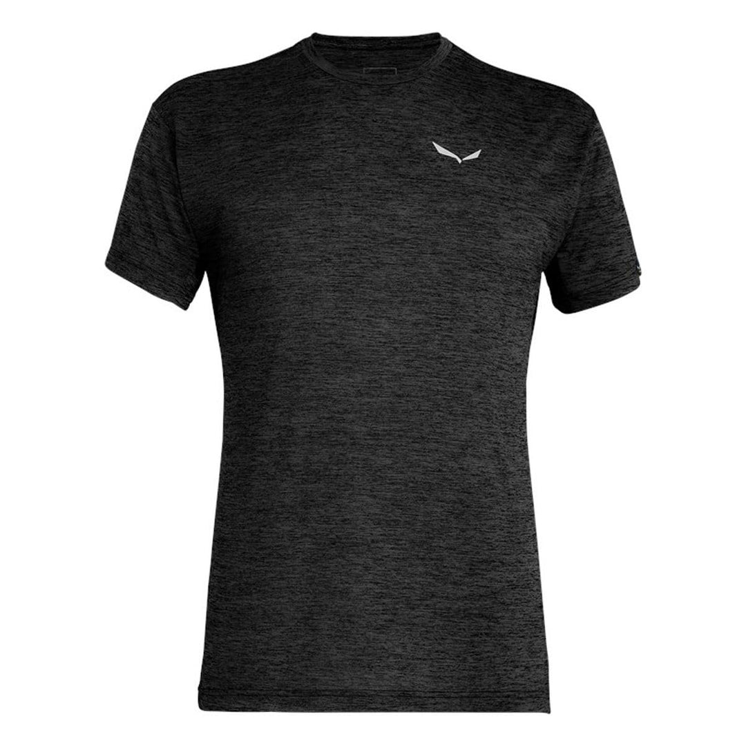 Salewa Puez Melange Dry T-Shirt Herren, Black Out Melange