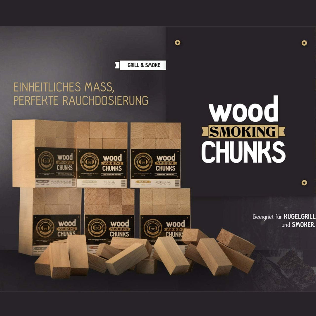Grillgold Räucherholz 16 Wood Smoking Chunks Erle
