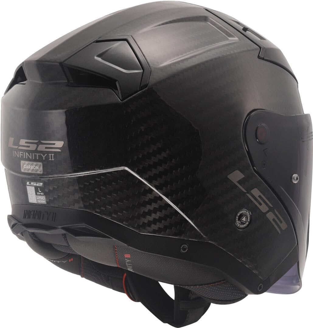 LS2, jethelme motorrad INFINITY II gloss carbon, L L gloss carbon, L gloss carbon