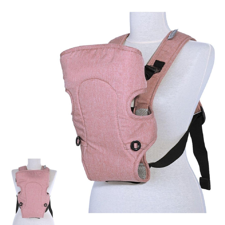 Lorelli Babytrage Tragehilfe Between Bauchtrage verstellbare Gurte ab 4 Monaten rosa, rosa
