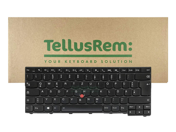 TellusRem ersatztastatur Deutsche Hintergrundbeleuchtung für Lenovo Thinkpad T431 T431S E431 T440 T4