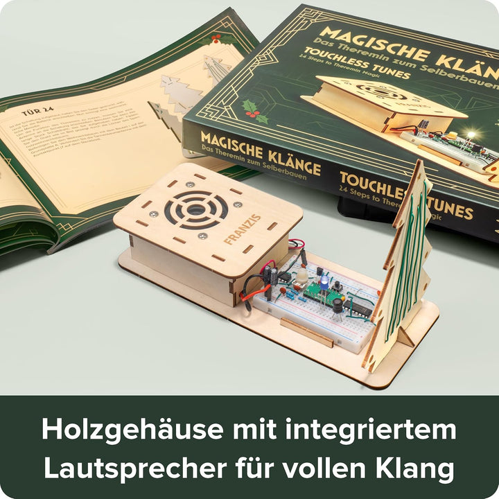 FRANZIS 67242 - Magische Klänge: Berührungslos musizieren mit dem Theremin-Bausatz!
