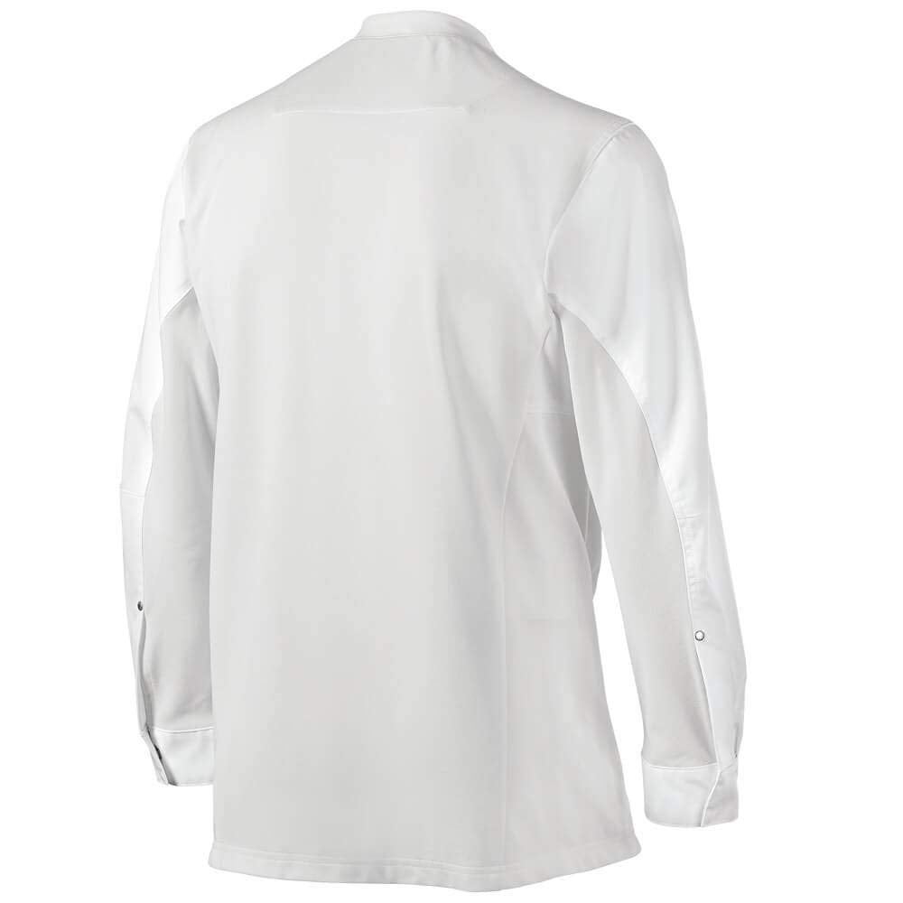 BP 1595-485-21-3XL Kochjacke für Männer, Lange Ärmel, Piqué-Einsätze und Arm-Lift-System, 215,00 g/m