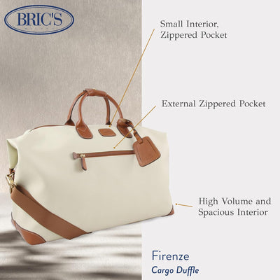 Bric's Firenze Koffer, 55 cm, Weiss (Cream)