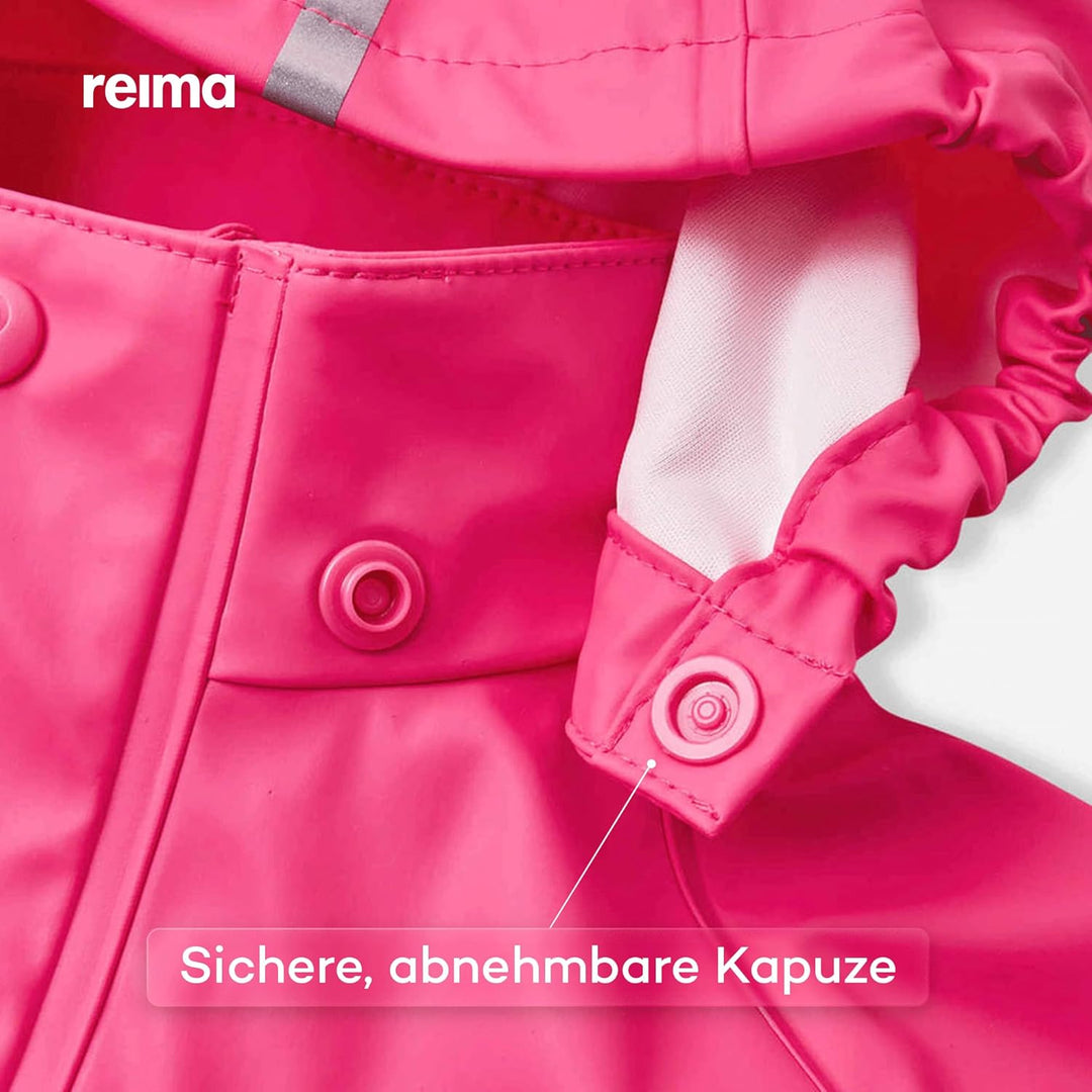 reima Kinder Lampi Jacke Regenjacke Hardshelljacke Candy pink 98, Candy pink 98