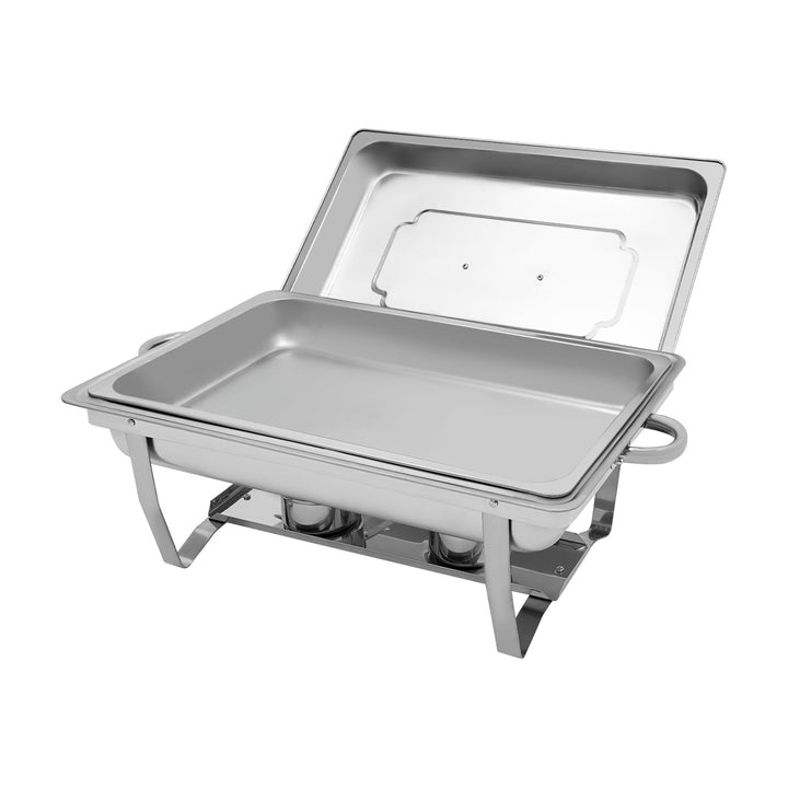 Speisenwärmer Buffet-Server, Chafing Dish Buffet Set Edelstahl für Warmhalten von Speisen bei Party