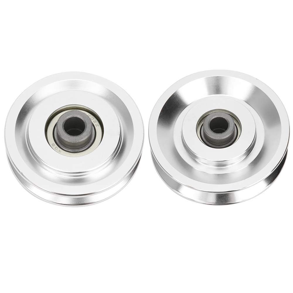 Alomejor Krafttraining Riemenscheiben aus Aluminiumlegierung Übung Hardware Fitnessgeräte Zubehör Er