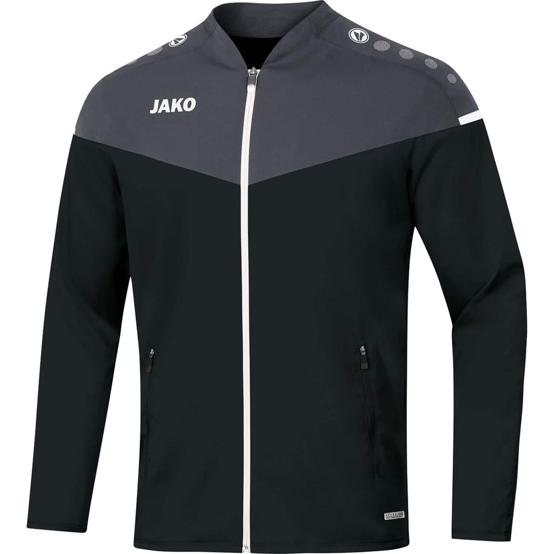 JAKO Damen Champ 2.0 Präsentationsjacke 34 schwarz/anthrazit, 34 schwarz/anthrazit