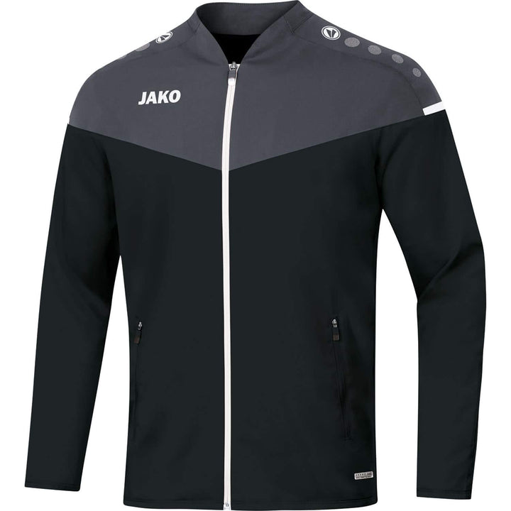 JAKO Damen Champ 2.0 Präsentationsjacke 34 schwarz/anthrazit, 34 schwarz/anthrazit