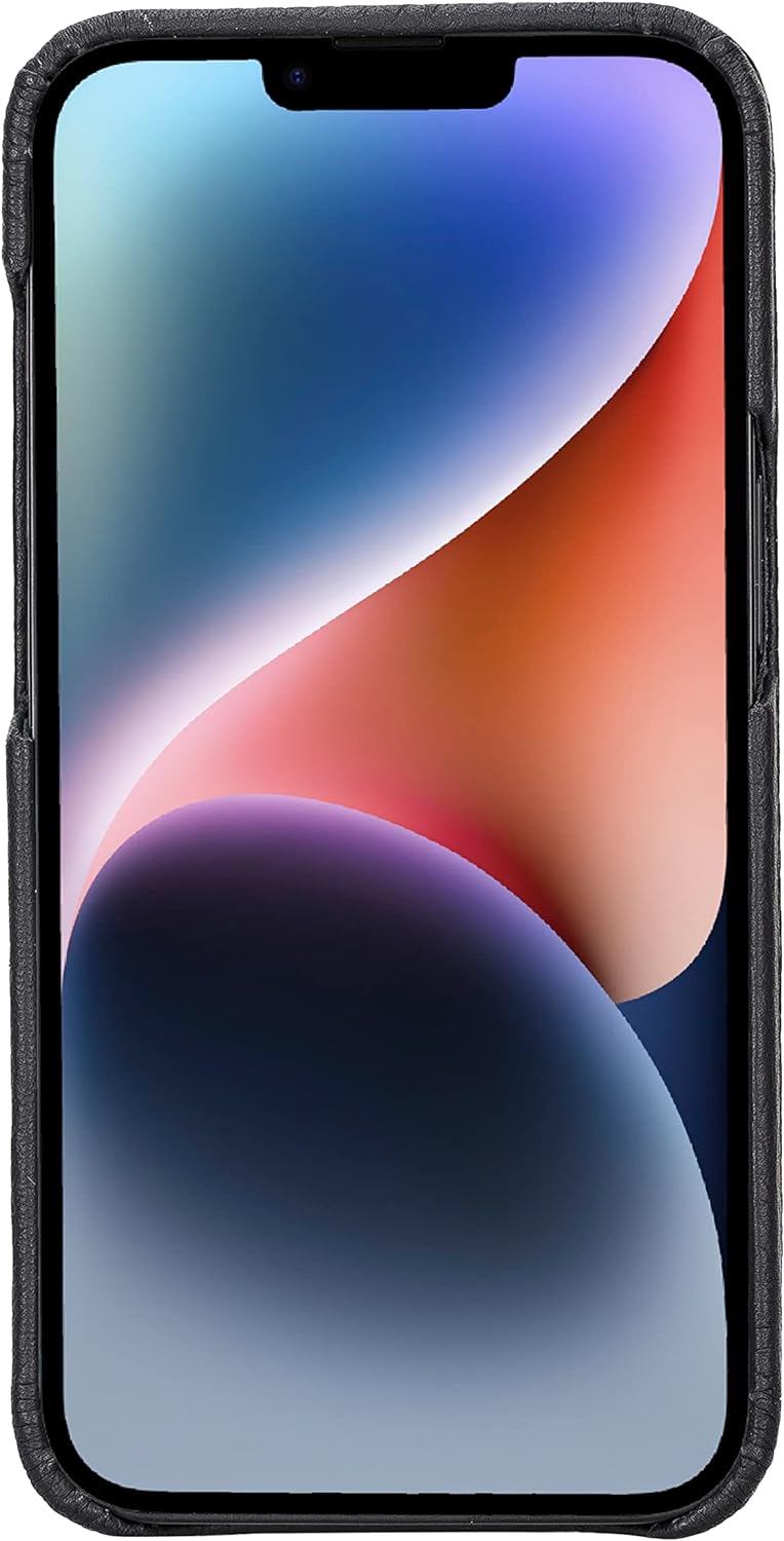 Solo Pelle Lederhülle für das iPhone 14 in 6.1 Zoll Princeton Case Leder Hülle Ledertasche Backcover