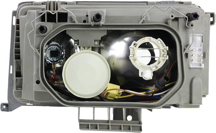 Johns, Scheinwerfer passend für Mercedes W124 09/89-06/93 / rechts + Leuchtmittel