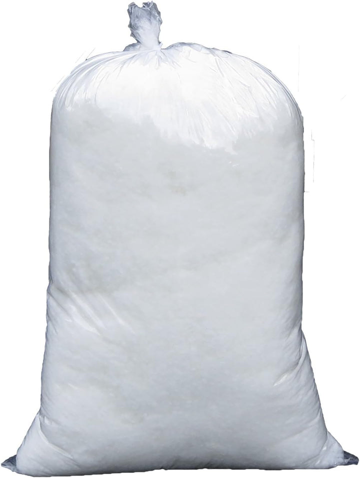 Polyester Faserkügelchen 5 kg, (EUR 9,31/kg), Regenerat-Type, weiss, silikonisiert, maschinenwaschba