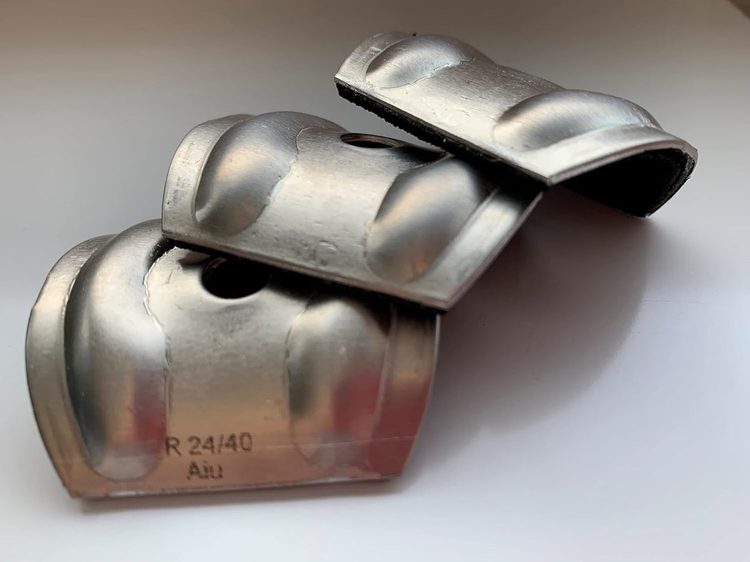 Kalotten Aluminium 100 Stück Welle Sinus Profil 76/18 Wellplatten Lichtplatten