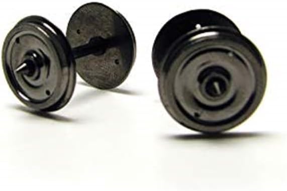 Passagierwagenräder, 14,1 mm, 2 Löcher, 10 Stück