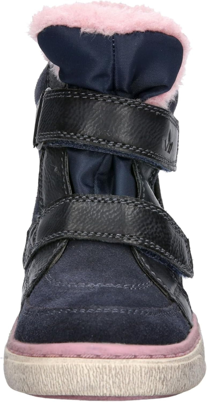 Lico Mädchen Sandrine V Schneestiefel 29 EU Marine Rosa, 29 EU Marine Rosa