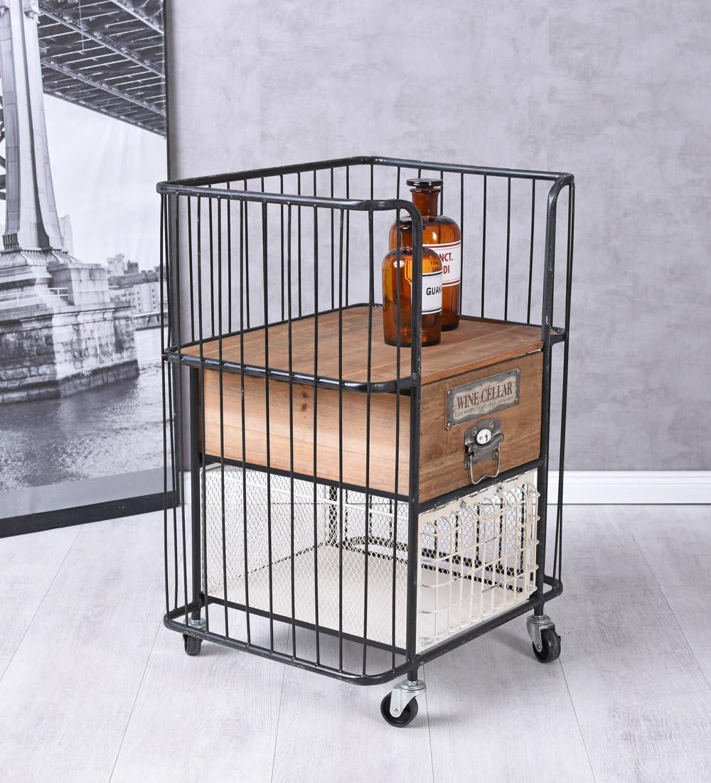 Barwagen Vintage Servierwagen Trolley Table Teewagen Art Deco Hausbar lof009 Palazzo Exklusiv