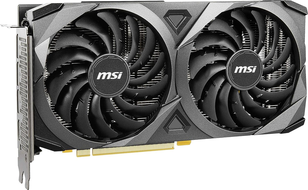MSI GeForce RTX 3060 VENTUS 2X 12G OC, Gaming Grafikkarte - NVIDIA RTX 3060, 12GB GDDR6 Speicher, 19