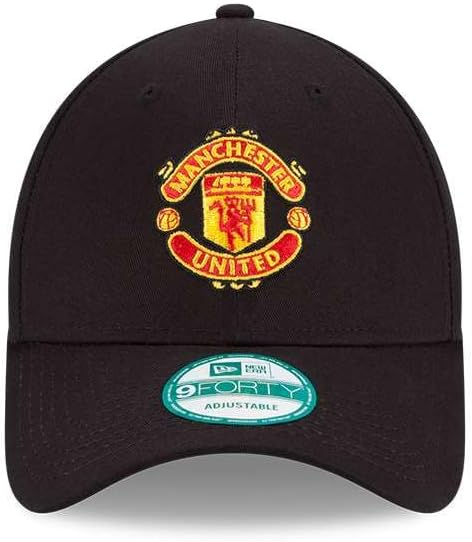 New Era Manchester United 9forty Adjustable Cap Mu25 Edition Einheitsgrösse Schwarz, Einheitsgrösse