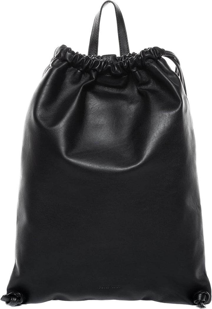 FEYNSINN BERLIN Rucksack NIK aus Premium Leder I Lederrucksack für Herren und Damen I Rucksack schwa