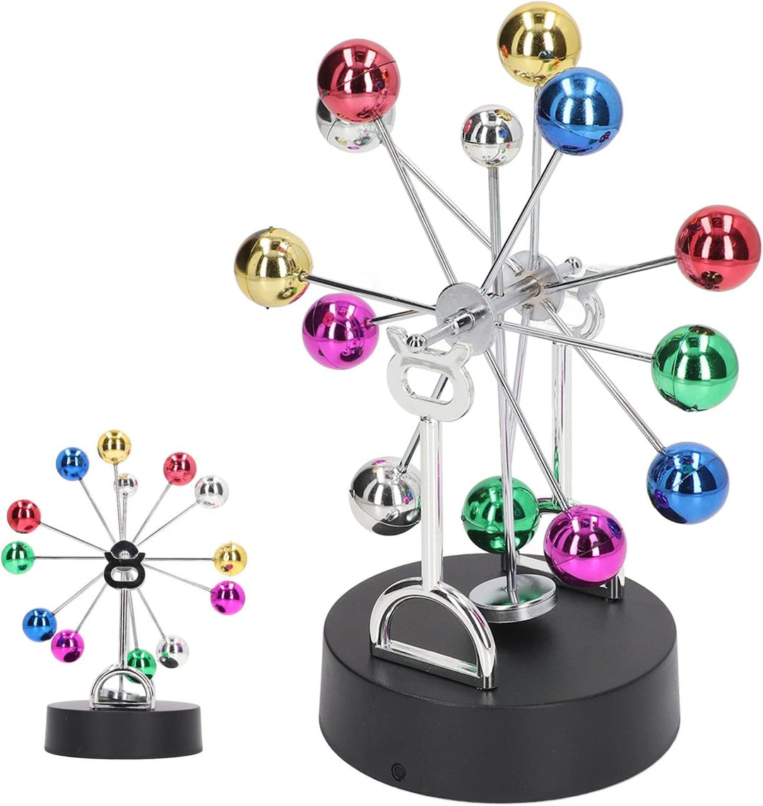 Perpetuum Mobile leises Schreibtischdeko Geschenk für Büro Antistress
