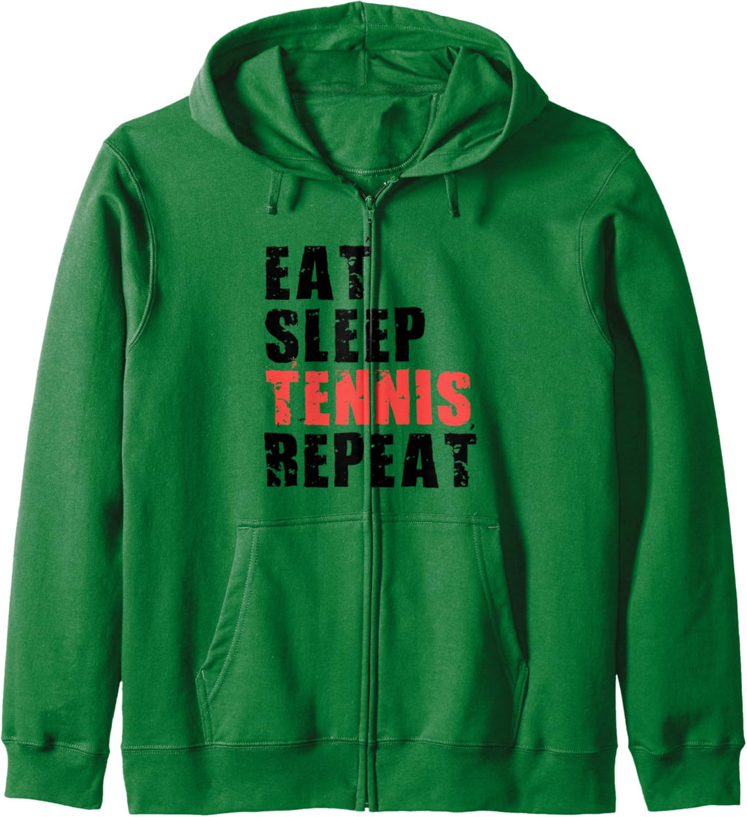Eat Sleep Tennis Repeat Motivational Gift ACE069c Kapuzenjacke