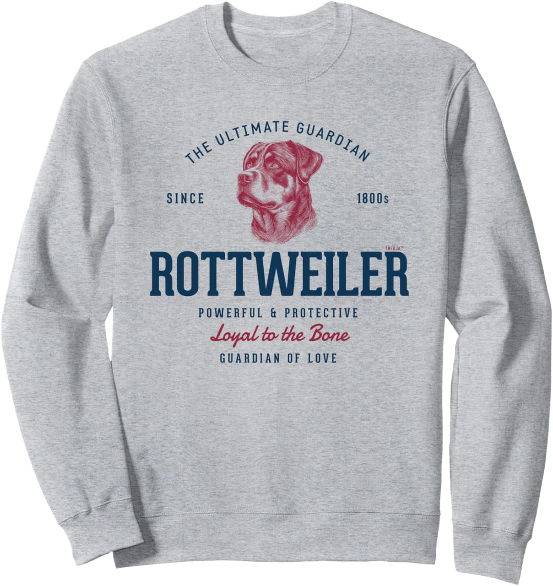 Retro-styled Vintage Rottweiler Sweatshirt
