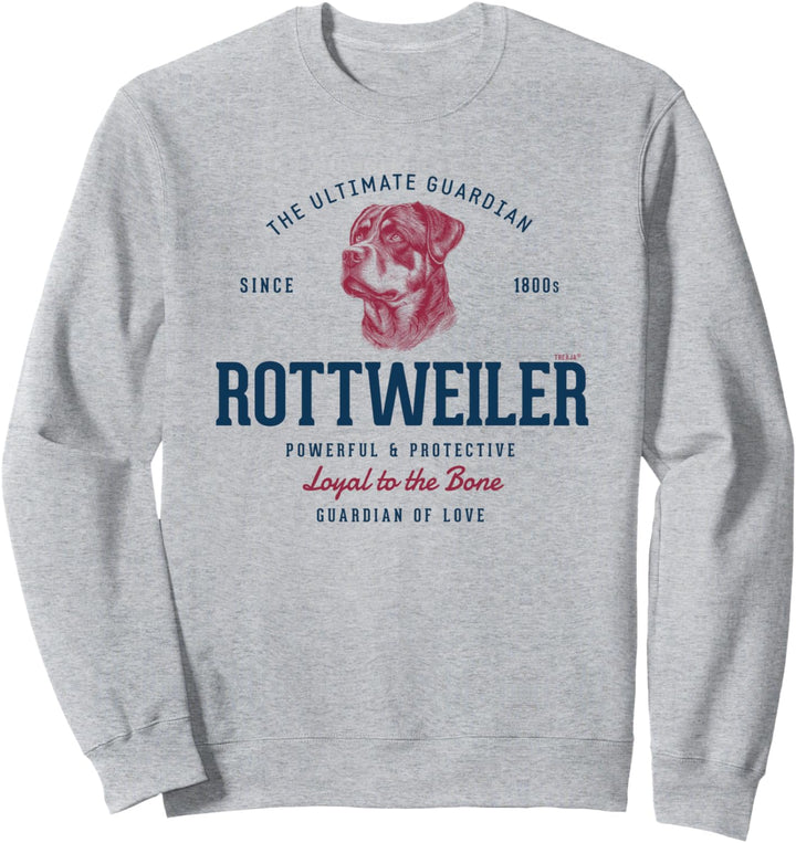 Retro-styled Vintage Rottweiler Sweatshirt