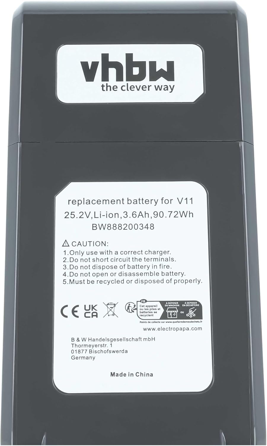 vhbw Akku kompatibel mit Dyson V11 Torque, V11 Absolute Extra, V11 Absolute Pro Home Cleaner Heimrob
