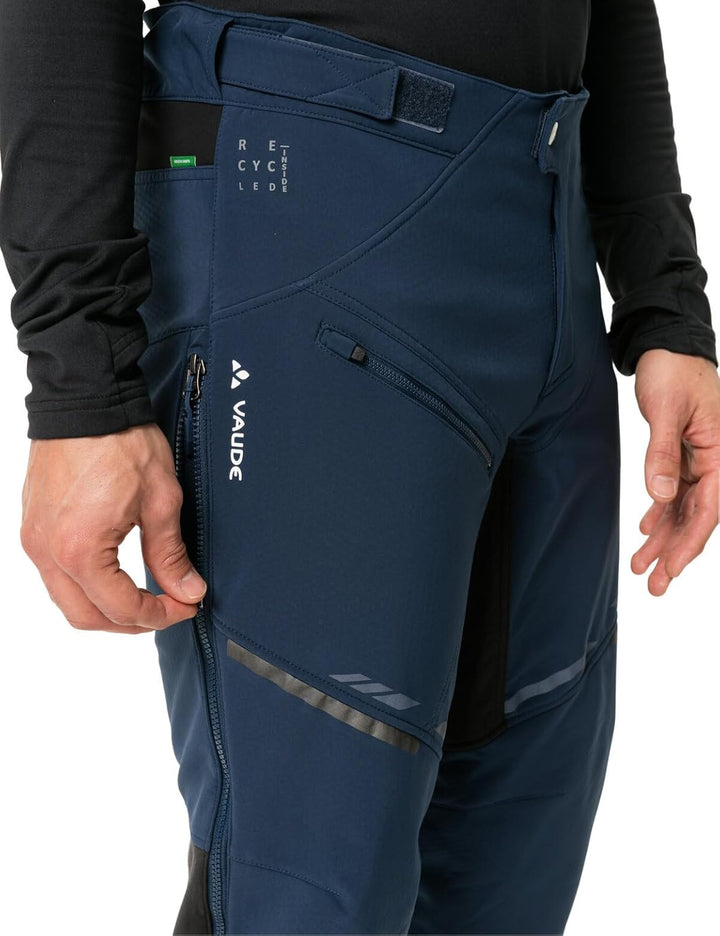 VAUDE Herren Hose Men's Virt Softshell Pants Ii XXL Dark Sea, XXL Dark Sea