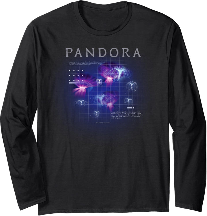 Avatar Pandora Woodsprites Diagram Langarmshirt