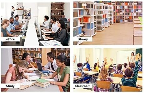 DIFIT Buchstütze, Buchstützen, Buchstütze Metall, 2 Stück Bücherhalter, Verstellbare Buchstütze, Büc