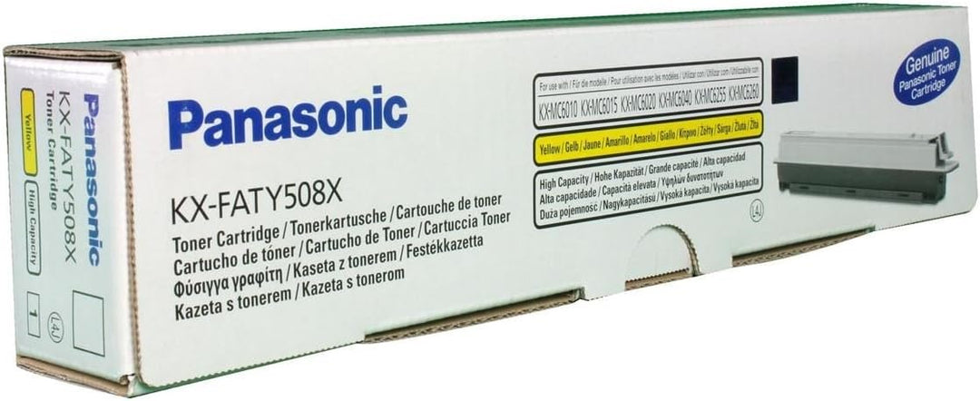 Panasonic KX-FATY508 KX-MC6020 Tonerkartusche 4.000 Seiten, gelb, Gelb