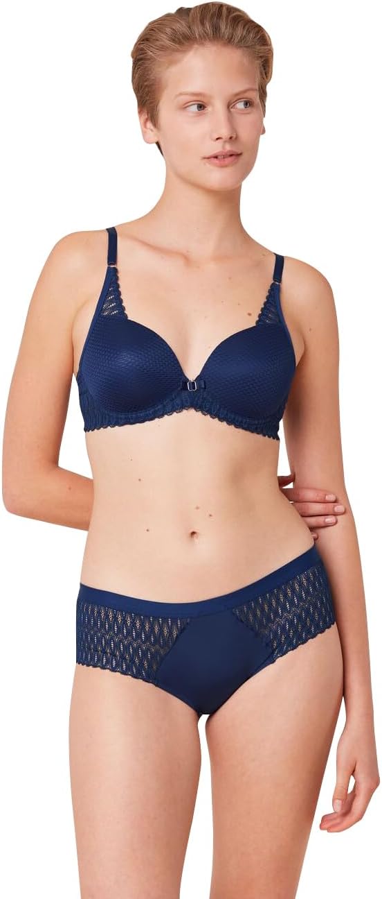 Triumph - Aura Spotlight T - Damen - Schalen-BH - schmale Träger - mit Bügel 70A Deep Water, 70A Dee