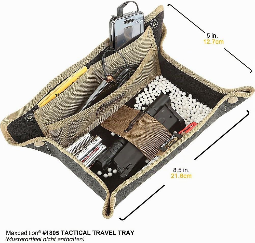 Maxpedition Gear Tactical Travel Tray Grün (Foliage Green), Grün (Foliage Green)
