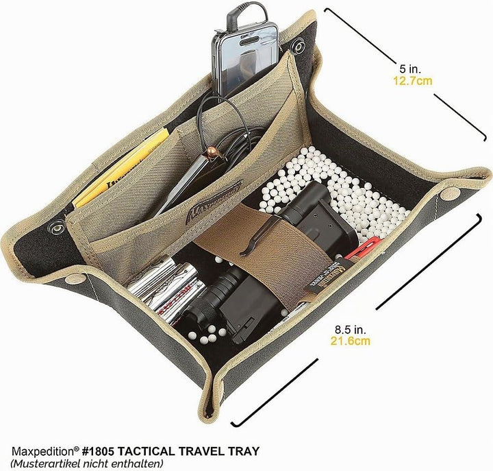 Maxpedition Gear Tactical Travel Tray Grün (Foliage Green), Grün (Foliage Green)