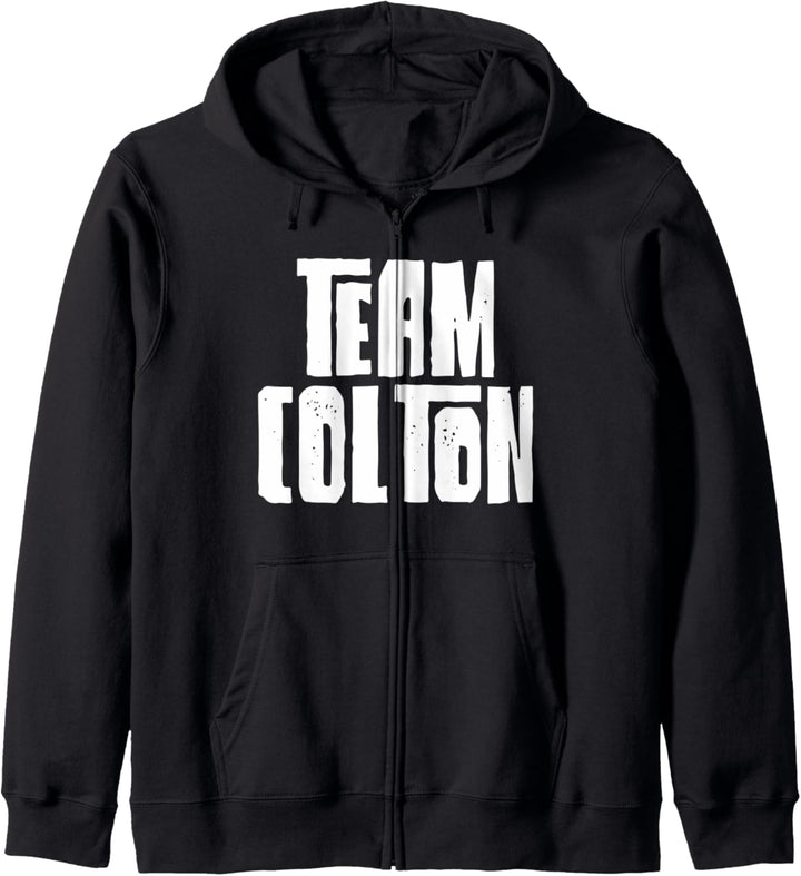 Team Colton Sohn Enkel Vater Ehemann Freund Sportgruppe Kapuzenjacke