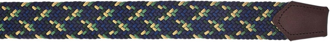 B.Belt Luca Stretch Belt W80 Navy - Light Green