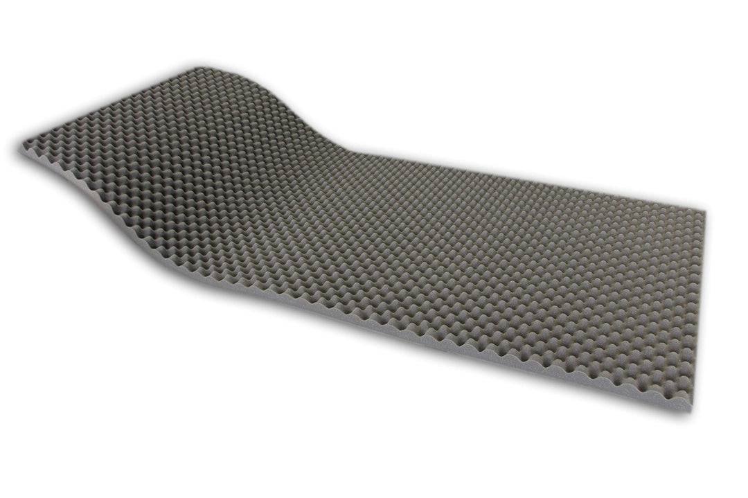 Dibapur Noppenschaumstoff 100x200x4 cm Akustikschaumstoff Schall Dämmung zur effektiven Akustik Dämm
