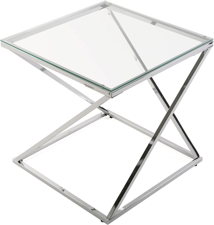 Versa Trento Beistelltisch für das Wohnzimmer, Schlafzimmer oder die Küche. Moderner, niedriger Tisc
