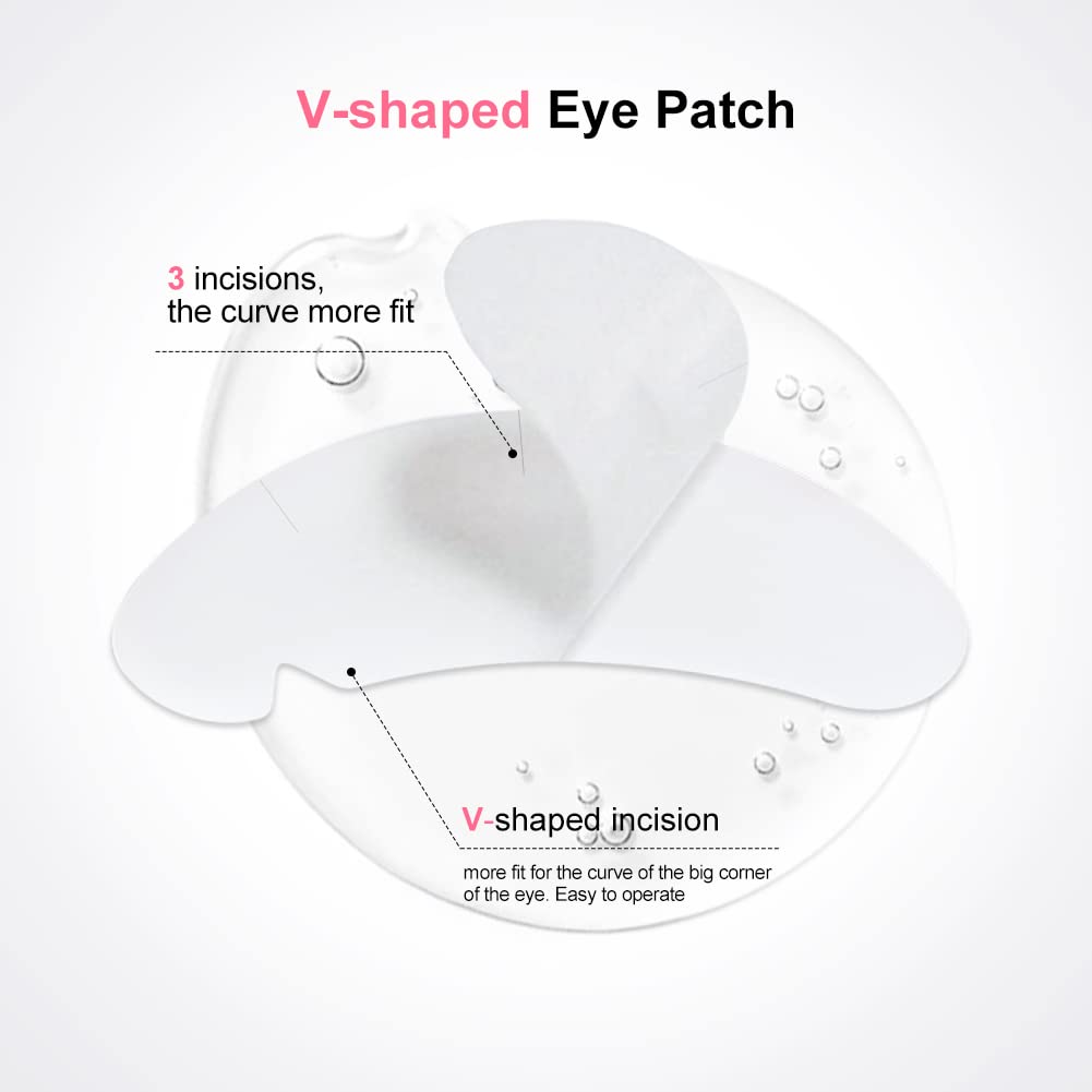 Lunamoon 150Paar Augenpads für Wimpernverlängerung Wimpern Pads Wimpernverlängerung Pad Wimpernlifti
