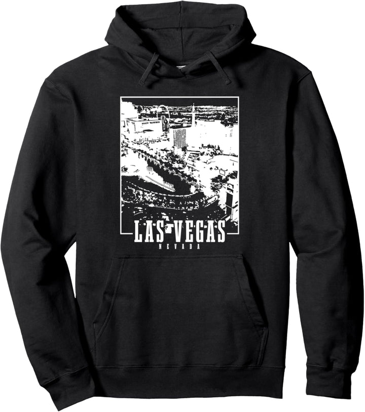 Las Vegas Nevada Skyline USA Souvenir Pullover Hoodie