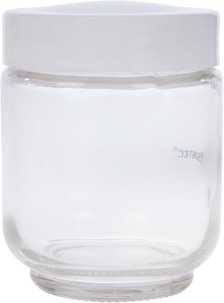 SUNTEC Joghurtmaker Gläser-Set YOG-CUP-6-SET-8687 [Zubehör-Set mit 6 Glasbehältern à 170 ml, inkl. D