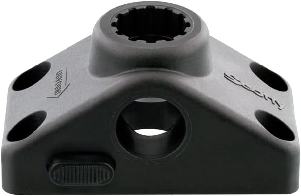 Scotty #241L-BK Verriegelbare Seitendeck-Montagehalterung, Schwarz, Grösse S, S