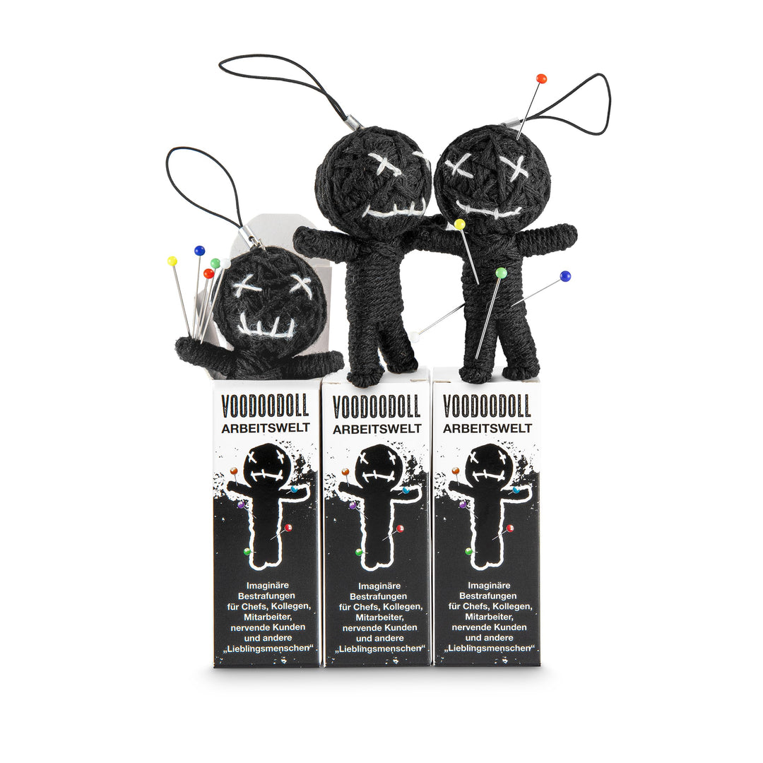 Voodoo Puppe Arbeitswelt Voodoo Doll to go Voodoo-Doll imaginäre Strafen für Nette Chefs, „geliebte“