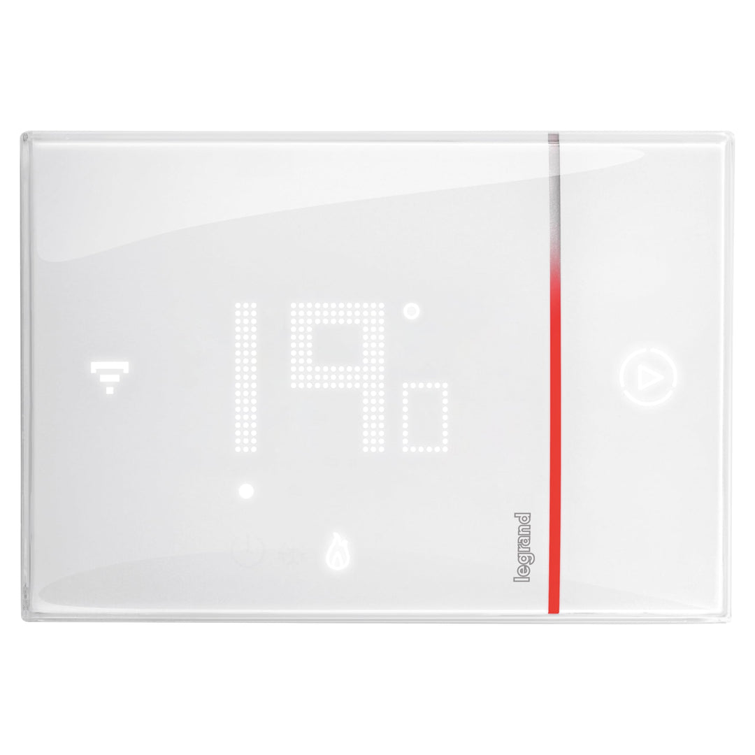 LEGRAND - Smarther Thermostat mit Netatmo verbunden Aufputz - Weiss - 49040
