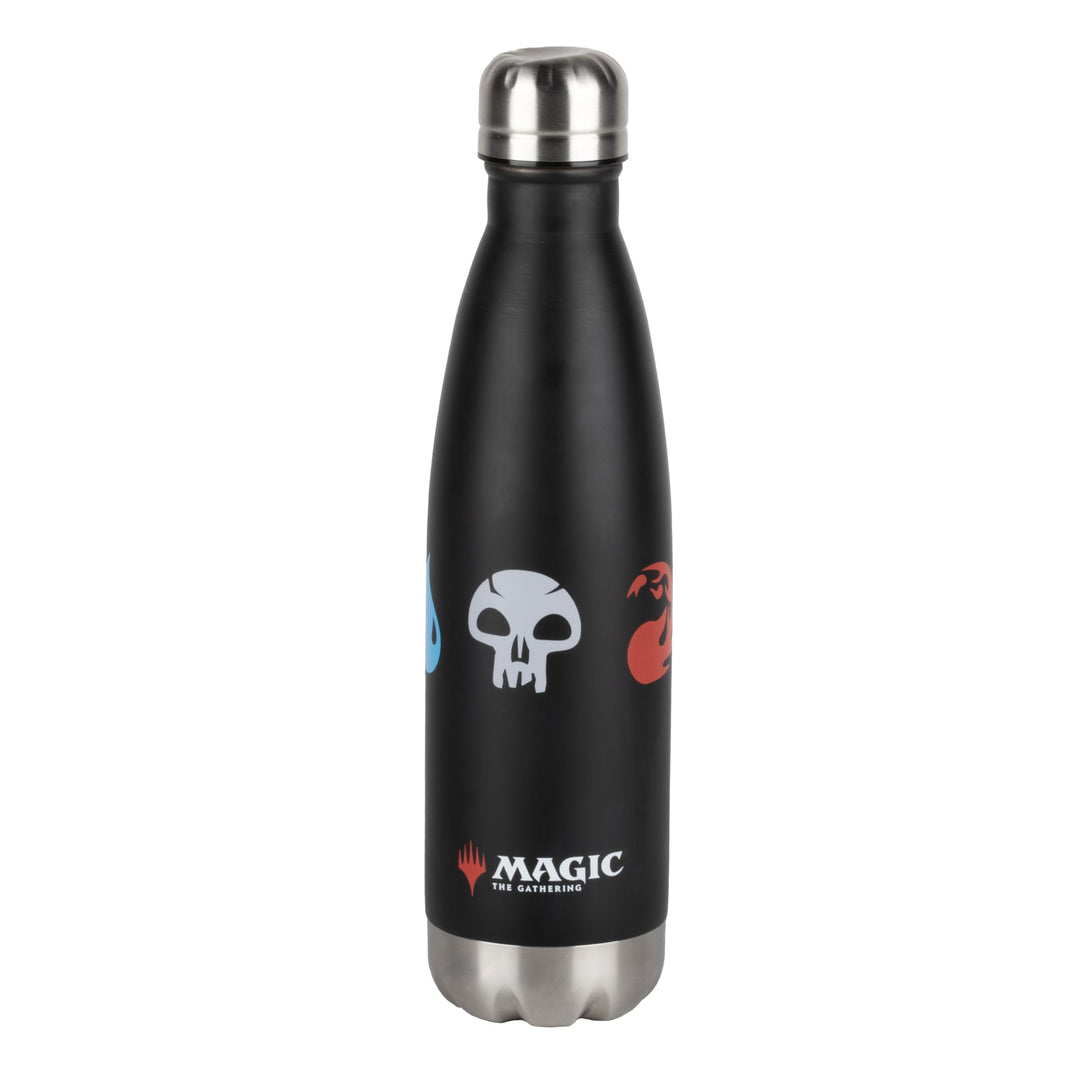Konix Magic The Gathering Isolierflasche - Edelstahl - 500 ml - 5-farbiges Motiv - Schwarz Magic: Th
